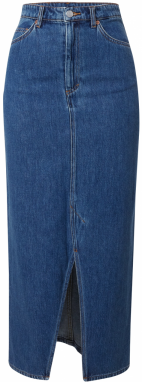 Monki Sukňa  modrá denim