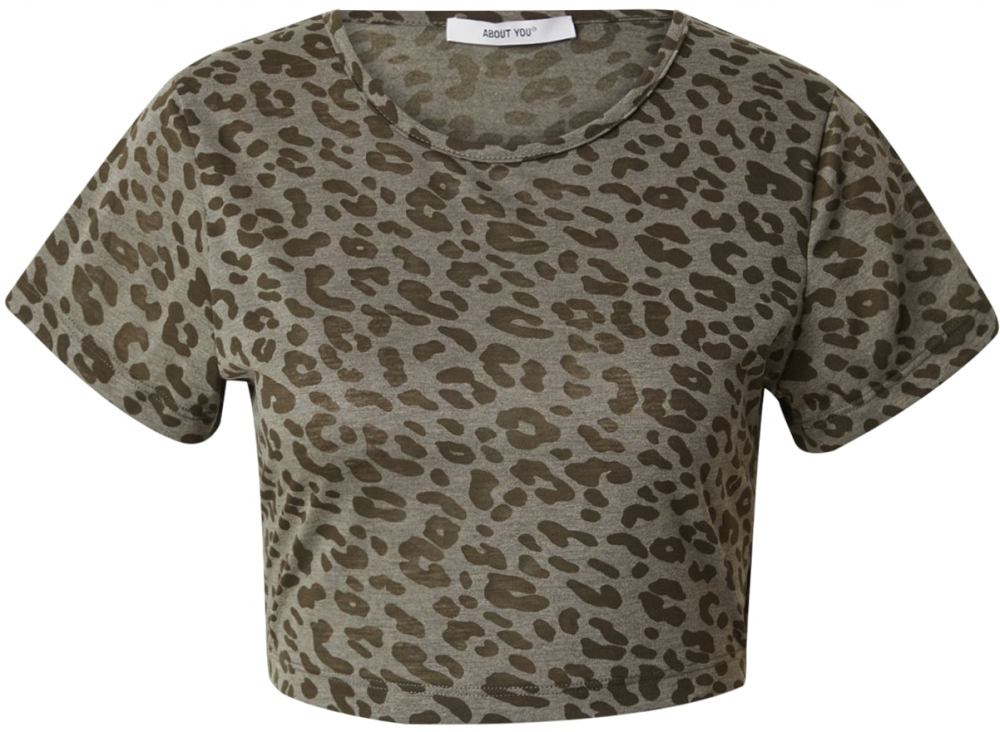 ABOUT YOU Tričko 'Tara'  kaki