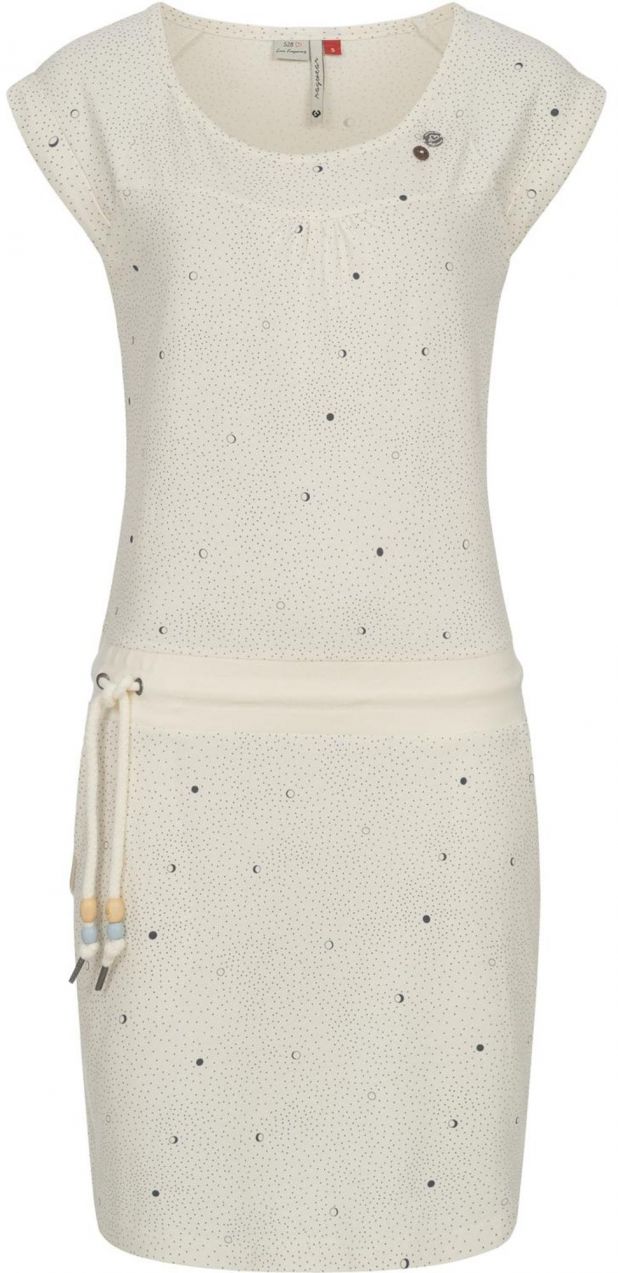 Ragwear Letné šaty 'Penelope'  čierna / biela