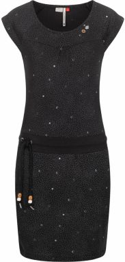Ragwear Letné šaty 'Penelope'  sivá / svetlosivá / čierna