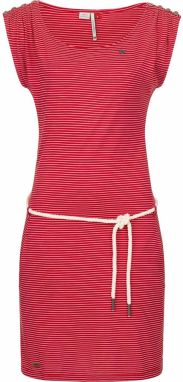 Ragwear Letné šaty 'Chego'  krémová / červená