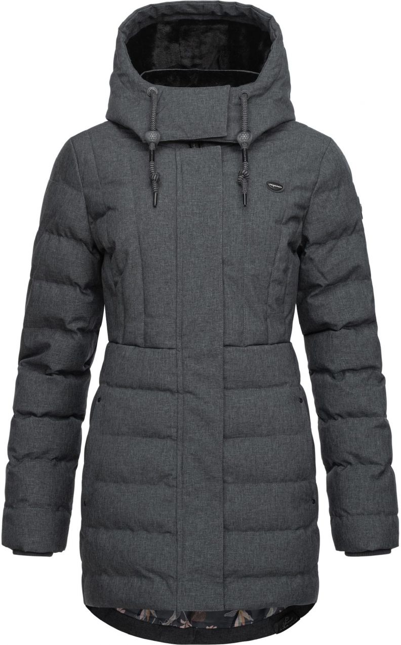Ragwear Zimný kabát 'Ashanta'  tmavosivá