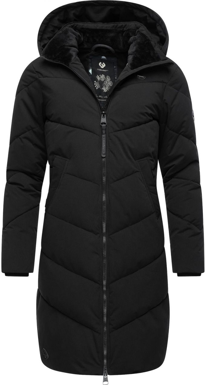 Ragwear Zimný kabát 'Rebelka'  čierna