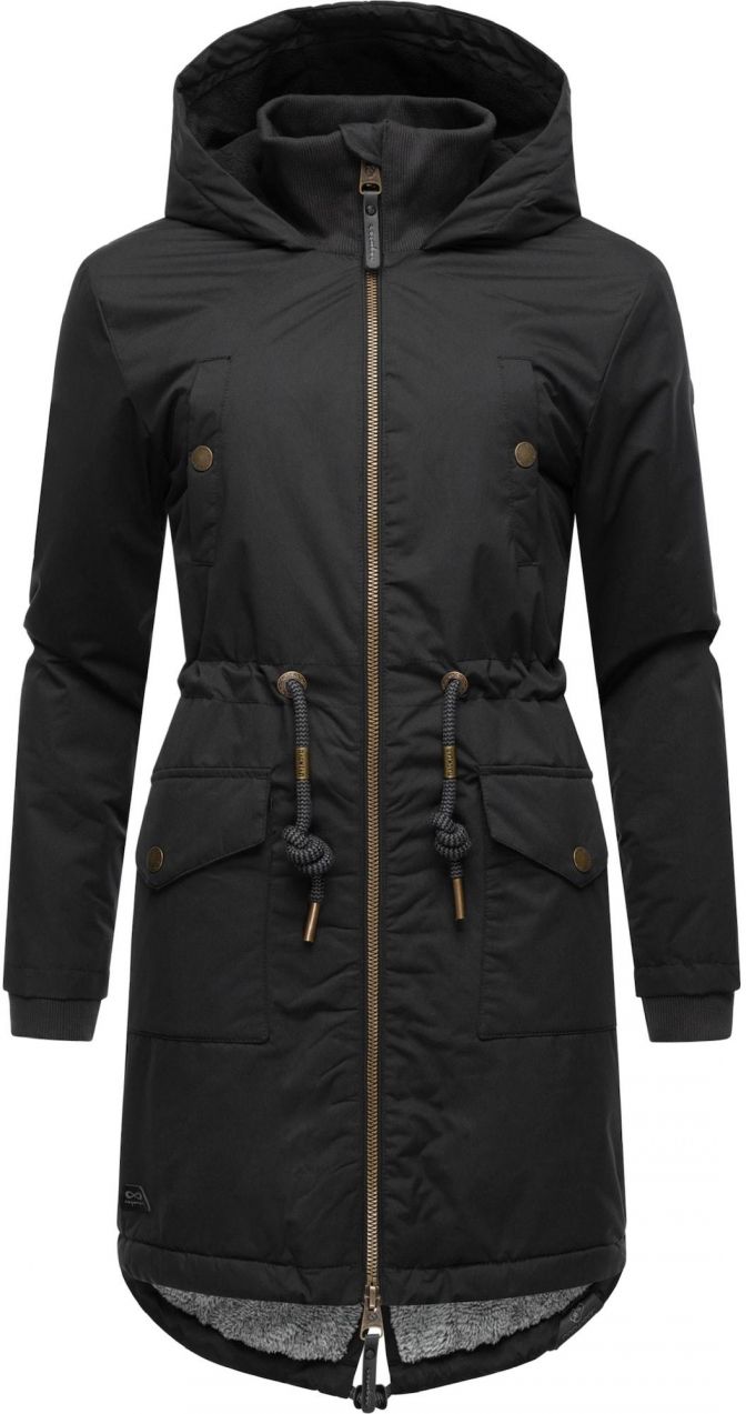 Ragwear Zimná parka 'Crescend'  čierna