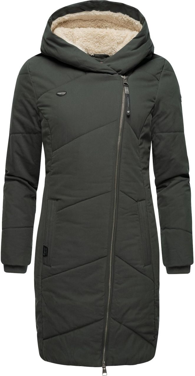 Ragwear Zimný kabát 'Gordon'  tmavozelená