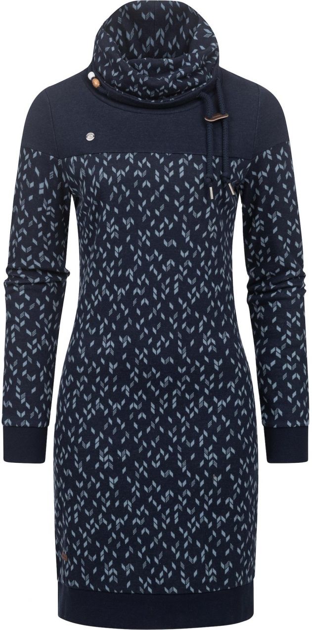 Ragwear Šaty 'Chloe'  námornícka modrá / svetlomodrá
