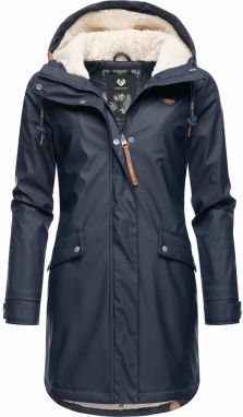 Ragwear Zimný kabát 'Tinsley'  námornícka modrá / hnedá