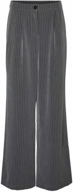 VERO MODA Plisované nohavice 'NORA'  sivá / svetlosivá