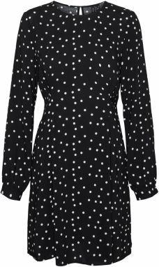VERO MODA Šaty 'SOPHIA'  čierna / biela