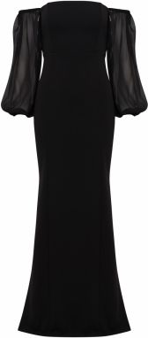 Tussah Večerné šaty 'CIERA'  čierna