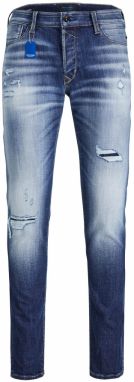 JACK & JONES Džínsy 'GLENN'  modrá denim