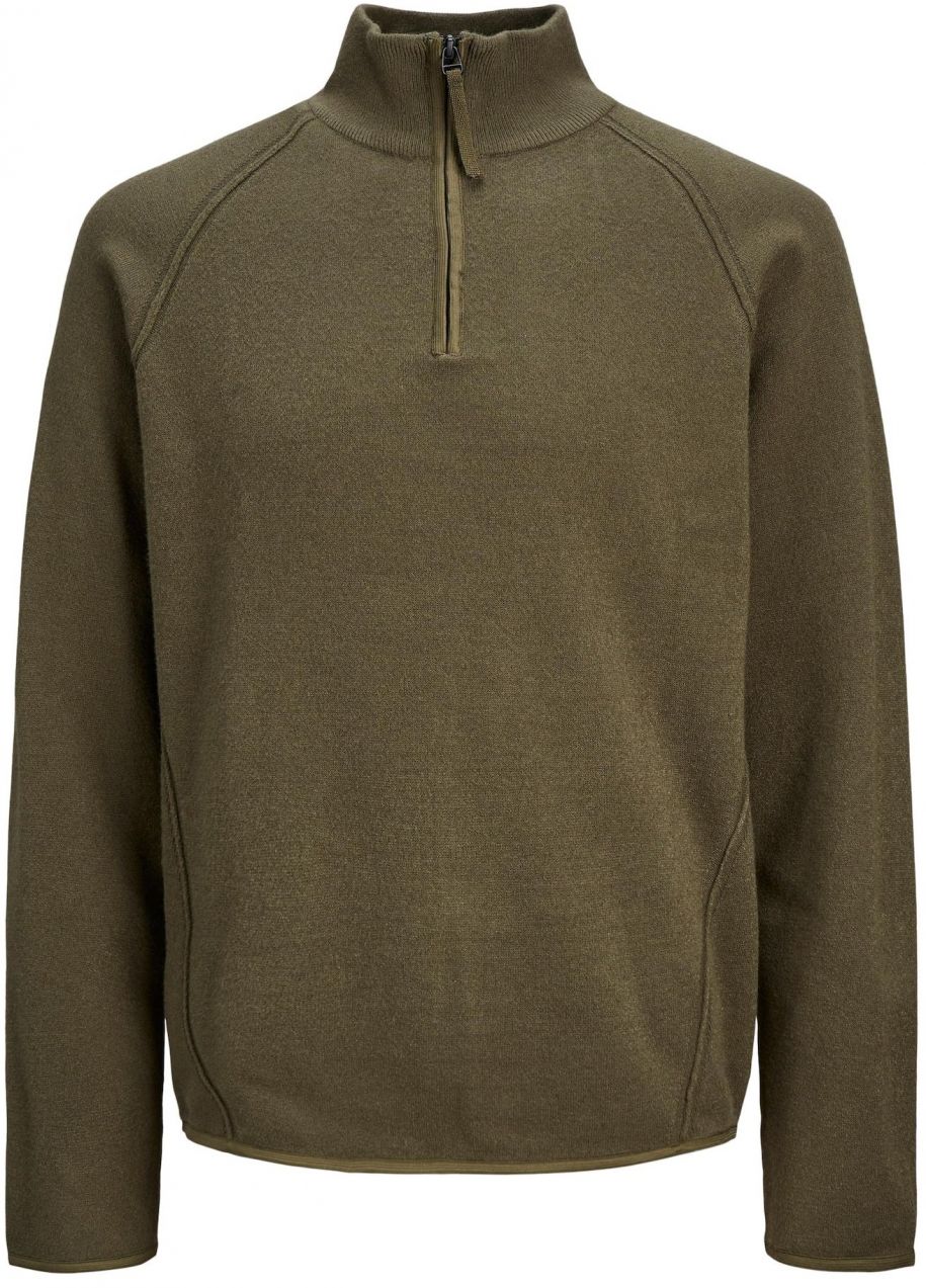 JACK & JONES Sveter  olivová