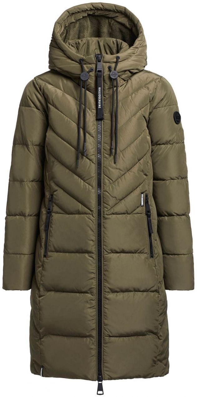 khujo Zimný kabát 'Mugg'  olivová
