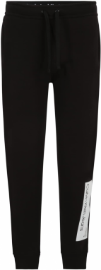 Calvin Klein Jeans Plus Nohavice  čierna / biela
