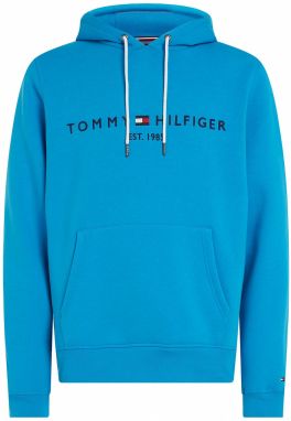 TOMMY HILFIGER Mikina  námornícka modrá / azúrová / červená / biela