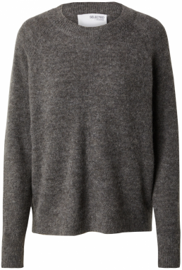 SELECTED FEMME Sveter 'LULU'  mokka