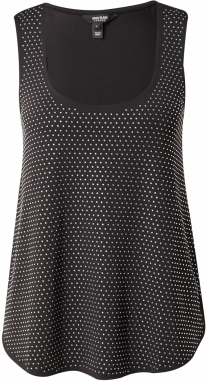River Island Top  čierna / biela