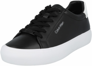 Calvin Klein Nízke tenisky  čierna / biela