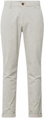 JACK & JONES Chino nohavice 'Marco Fury'  sivá