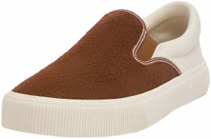 Pull&Bear Slip-on obuv  krémová / karamelová