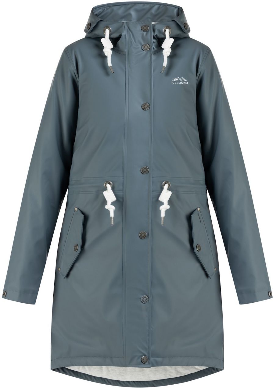 ICEBOUND Funkčný kabát  modrosivá