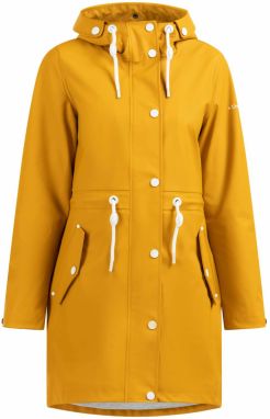 DreiMaster Maritim Funkčný kabát  šafránová / biela