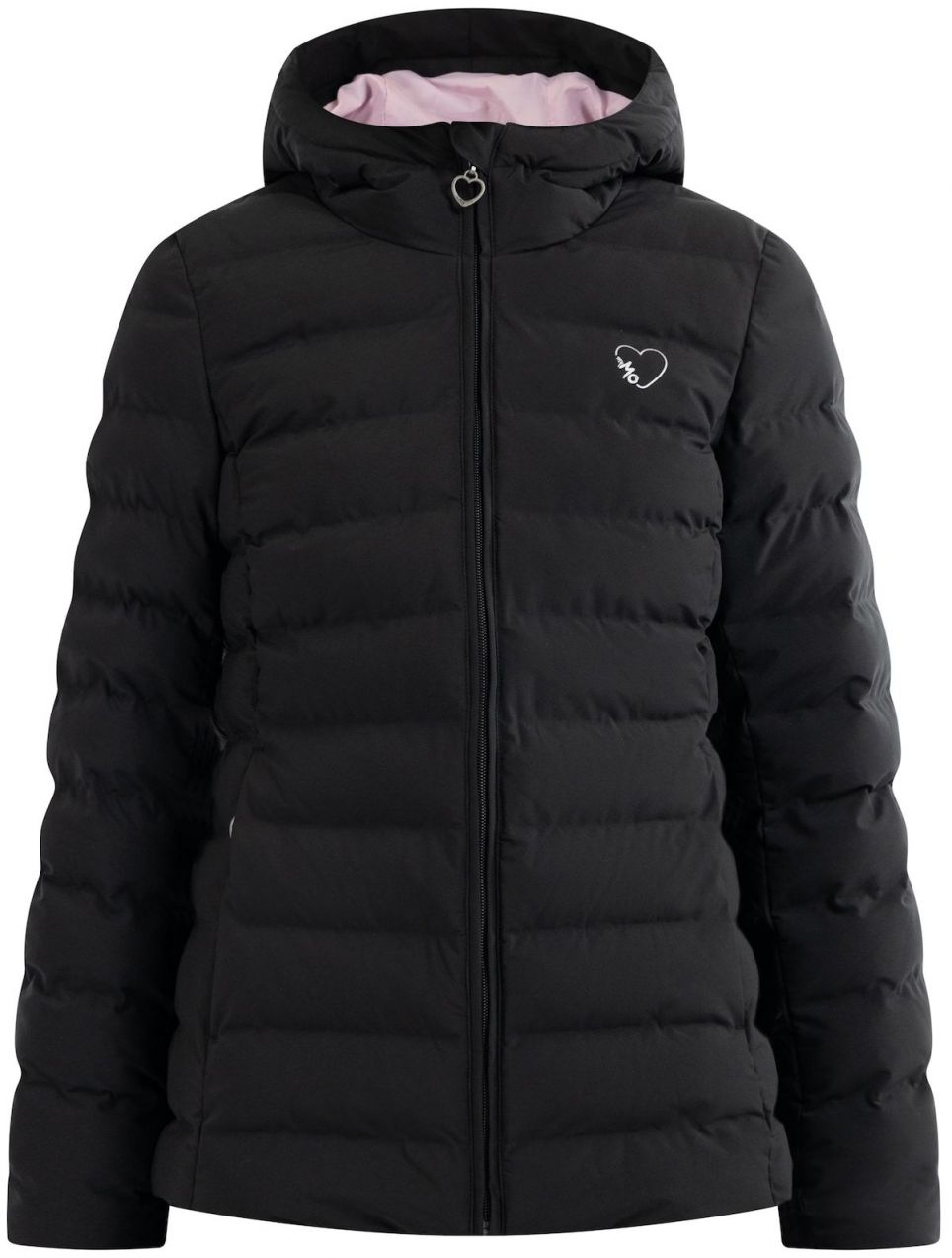 MYMO Zimná bunda  striebornosivá / čierna