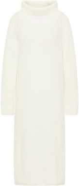 RISA Pletené šaty  biela