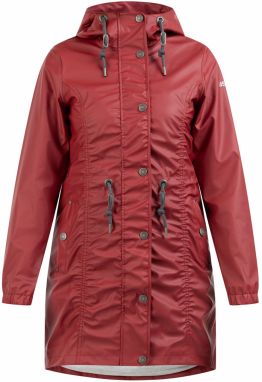 Usha Funkčný kabát  tmavočervená