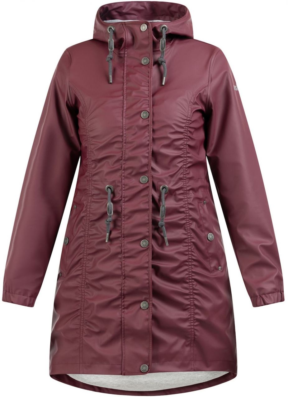 Usha Funkčný kabát  burgundská