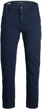 JACK & JONES Chino nohavice 'Marco Fred'  námornícka modrá