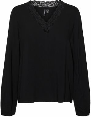 VERO MODA Blúzka 'LILOU'  čierna
