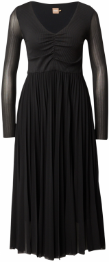 BOSS Black Kokteilové šaty 'Erlissi'  čierna