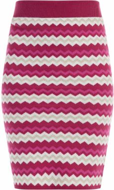 faina Sukňa  krémová / svetlobéžová / fuksia / tmavoružová