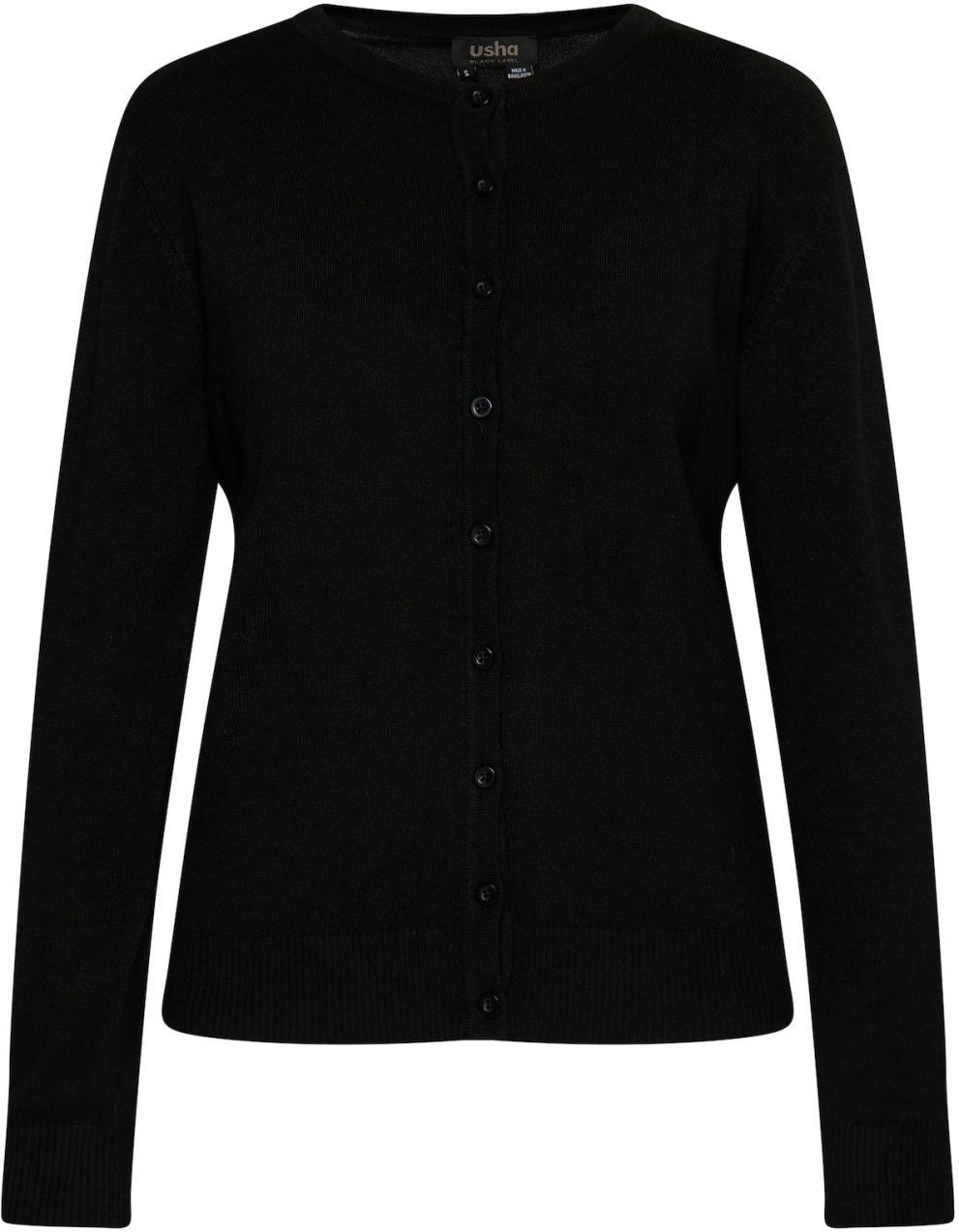 usha BLACK LABEL Kardigán  čierna
