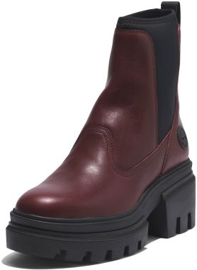 TIMBERLAND Chelsea čižmy  burgundská