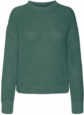 VERO MODA Sveter 'HILDA'  jedľová