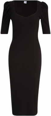 Gap Tall Pletené šaty  čierna