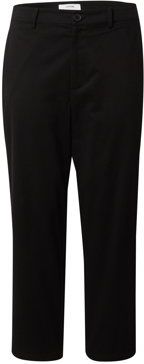 DAN FOX APPAREL Chino nohavice 'Laurin'  čierna
