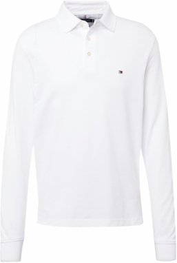 TOMMY HILFIGER Tričko  námornícka modrá / ohnivo červená / biela