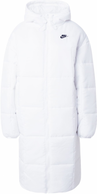 Nike Sportswear Zimný kabát  námornícka modrá / biela