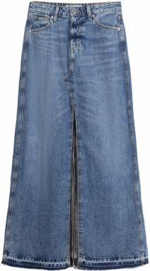 Bershka Sukňa  modrá denim