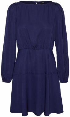 VERO MODA Šaty 'SOFFE'  tmavomodrá