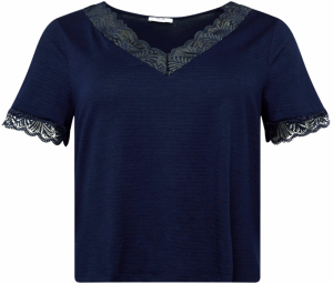 ABOUT YOU Curvy Tričko 'Lene Shirt'  modrá