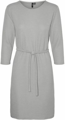 VERO MODA Šaty 'CINA'  svetlosivá