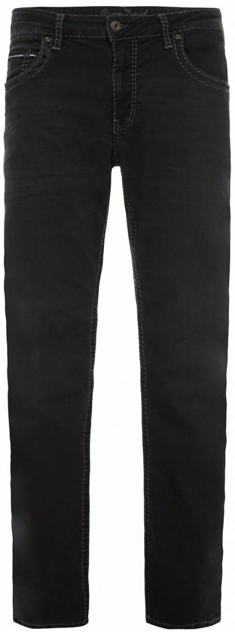 CAMP DAVID Džínsy 'Cono'  čierny denim