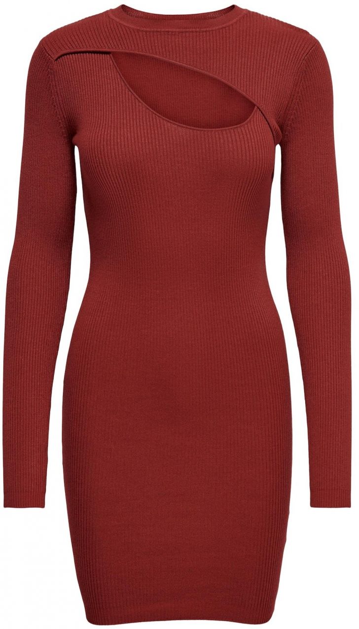 ONLY Šaty 'LIZA'  gaštanová