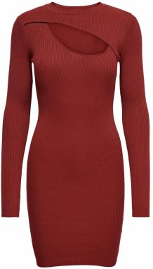 ONLY Šaty 'LIZA'  gaštanová