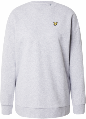 Lyle & Scott Mikina  žltá / sivá melírovaná / čierna