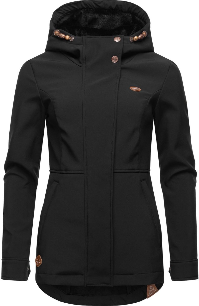 Ragwear Funkčná bunda 'Yba'  bronzová / čierna